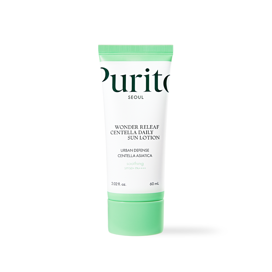 Purito Wonder Releaf Centella Daily Sun Lotion SPF50+ PA++++ 60ml official product image