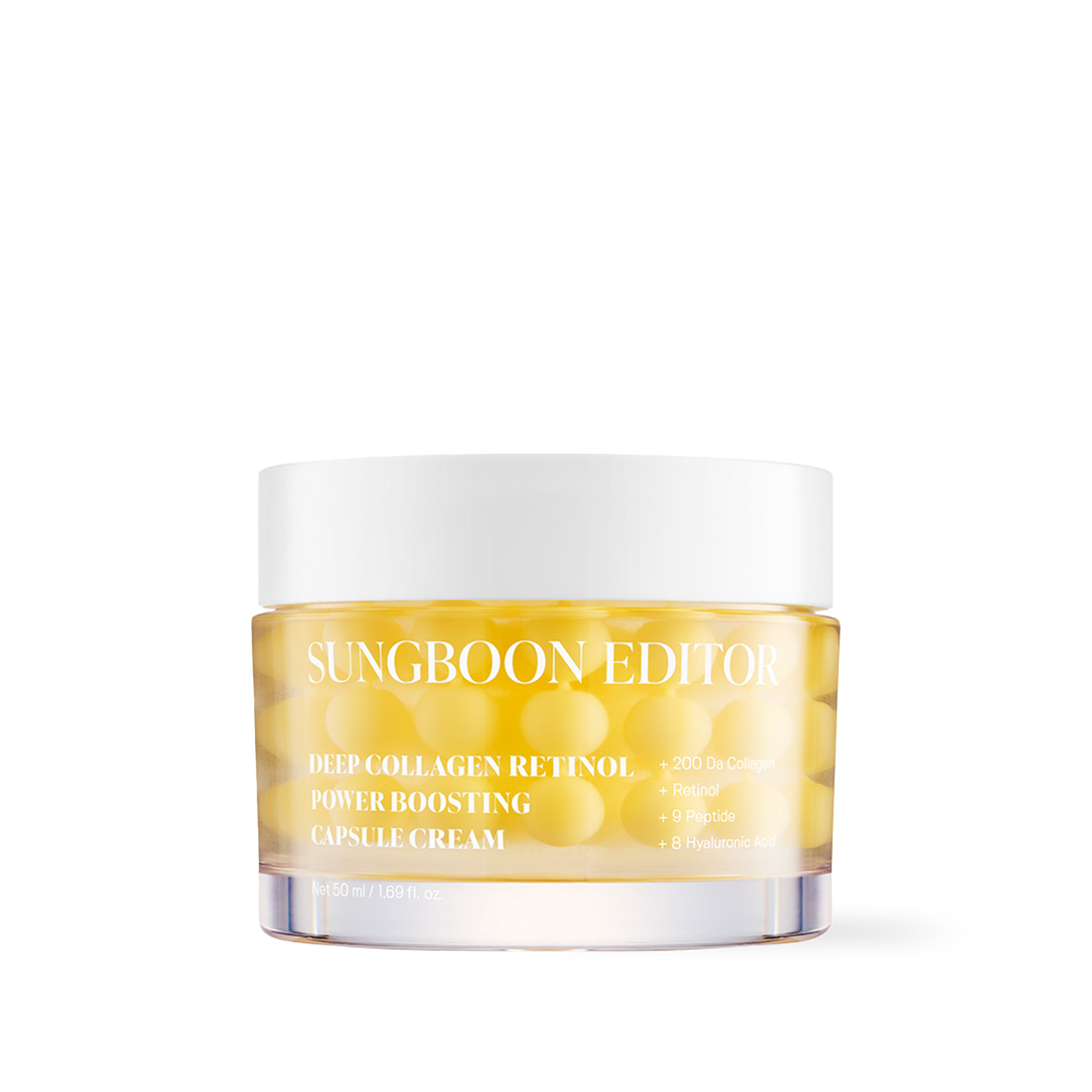 SUNGBOON EDITOR Deep Collagen Retinol Power Boosting Capsule Cream 50ml — official product image 1