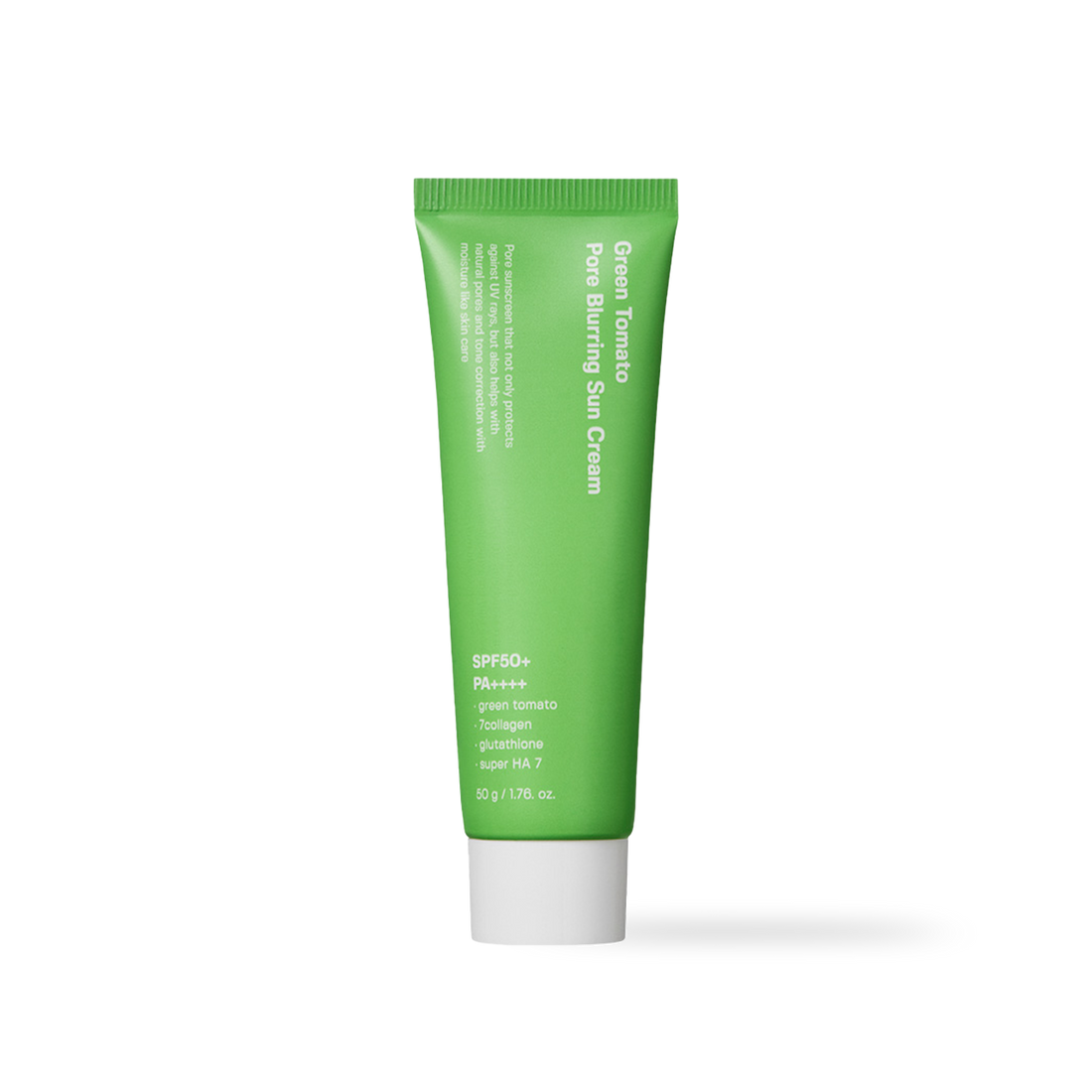 SUNGBOON EDITOR Green Tomato Pore Blurring Sun Cream SPF50+ 50ml — official product image 1