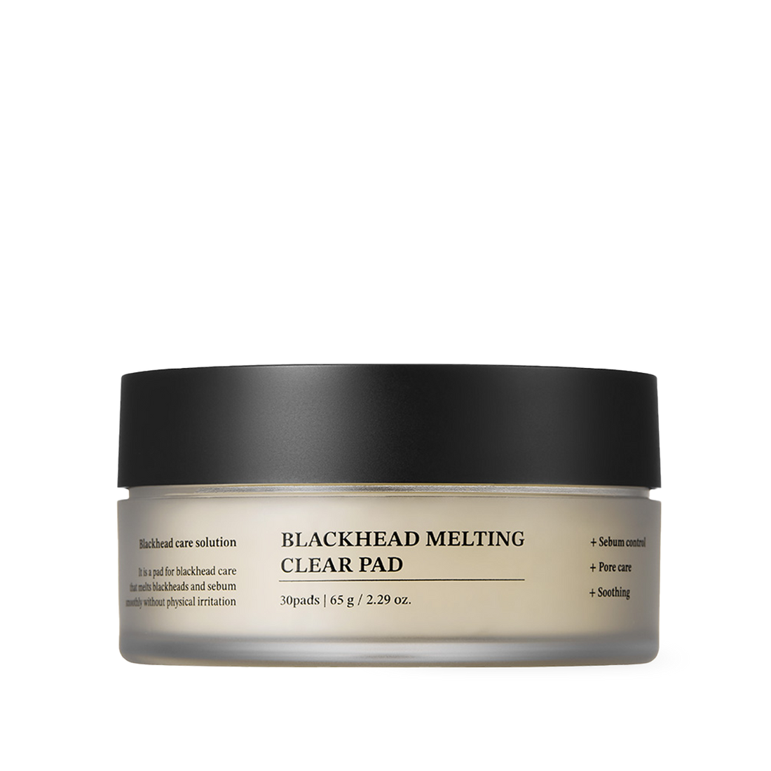 SUNGBOON EDITOR Blackhead Melting Clear Pad 30 sheets 65g — official product image 1