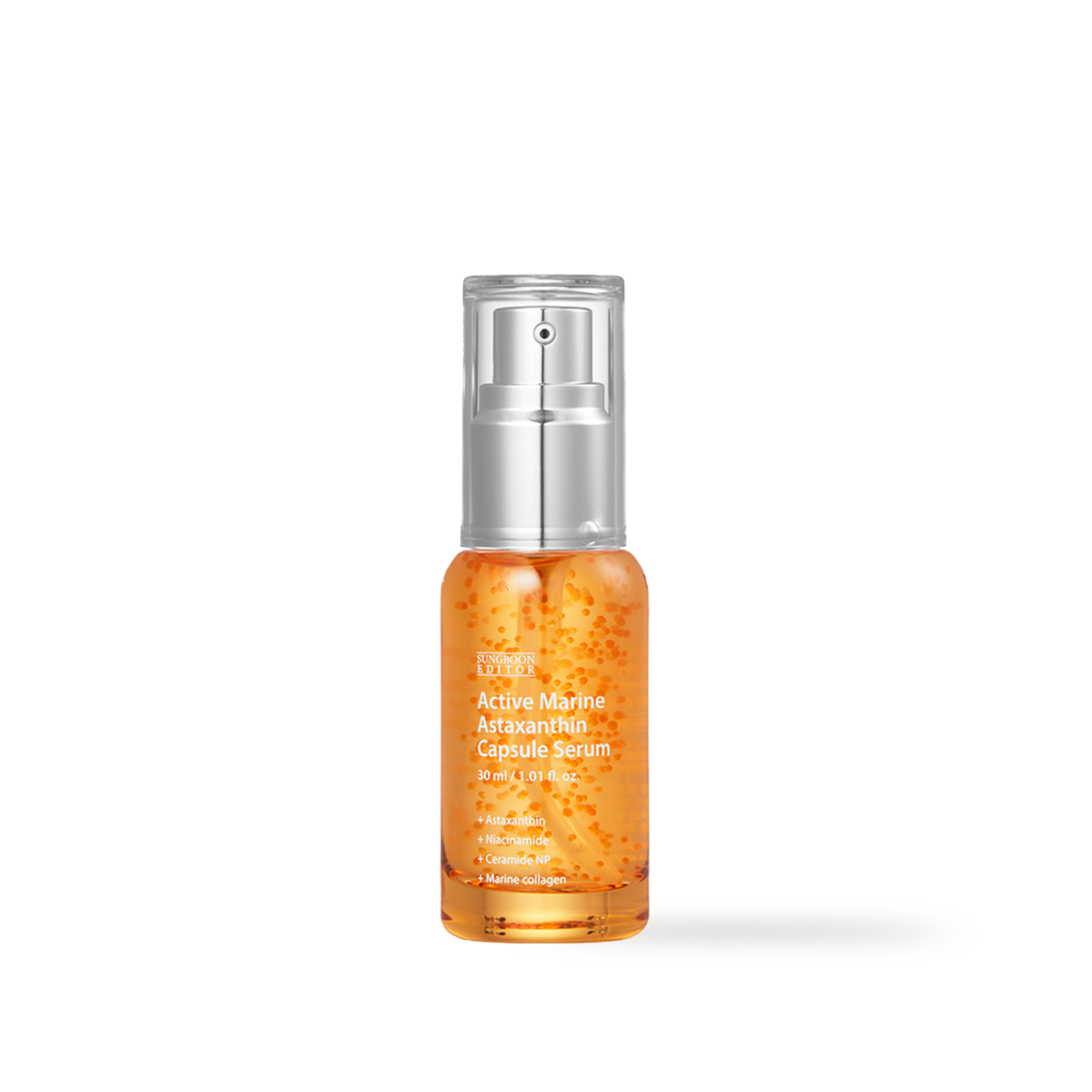 SUNGBOON EDITOR Active Marine Astaxanthin Capsule Serum 30ml — official product image 1