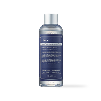 Dear Klairs Supple Preparation Unscented Toner 180ml — product photo