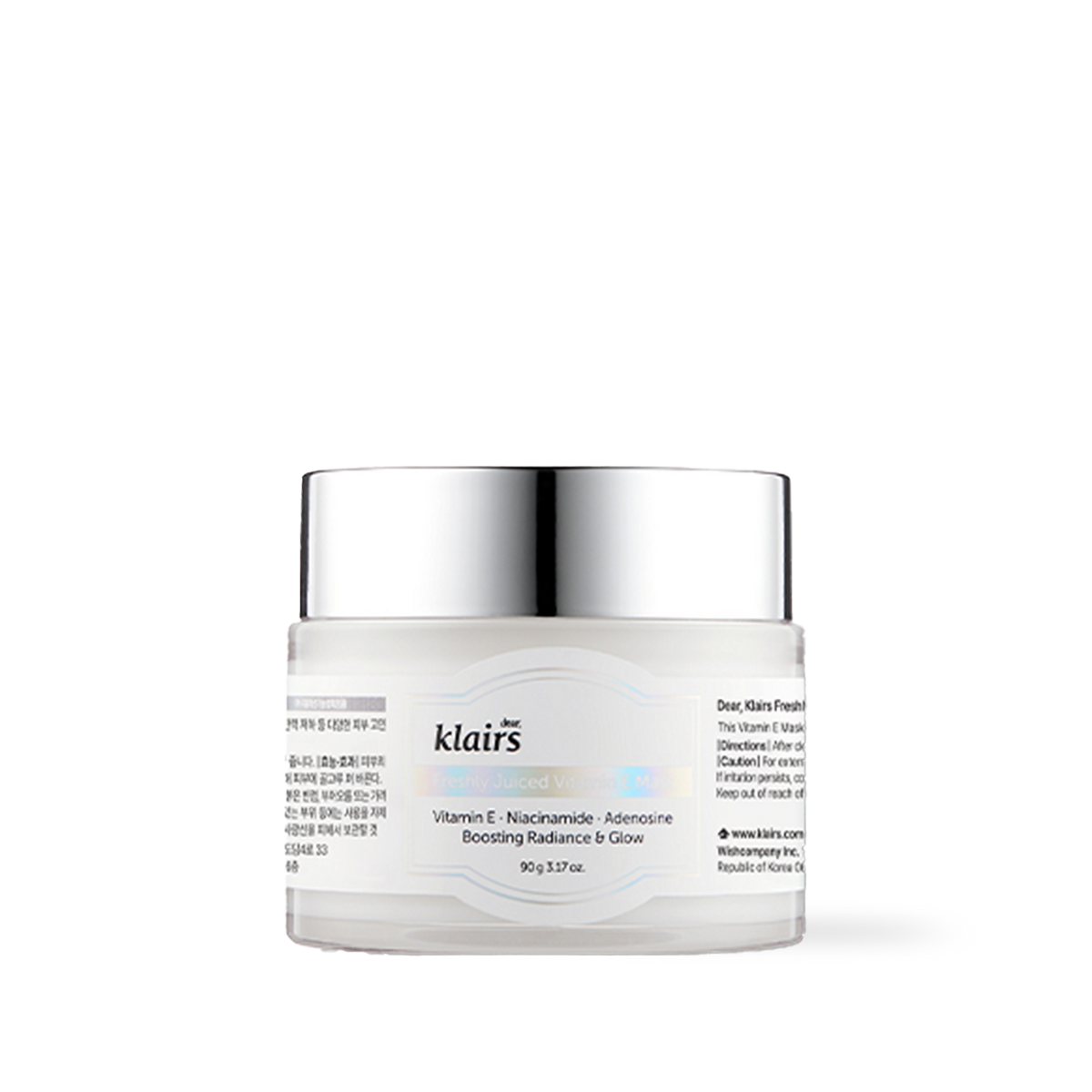 Dear Klairs Freshly Juiced Vitamin E Mask 90ml — product photo