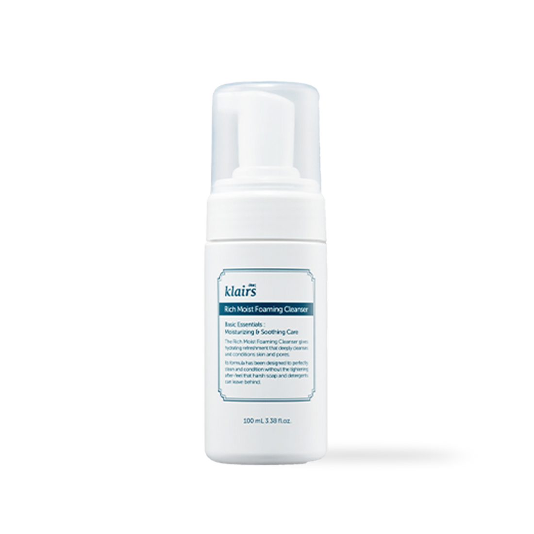 Dear Klairs Rich Moist Foaming Cleanser 100 mL — product photo