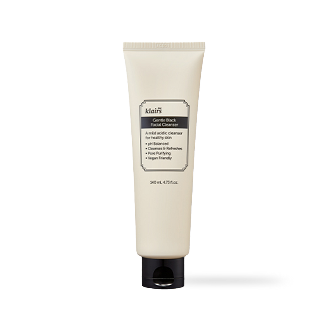 Dear Klairs Gentle Black Facial Cleanser 140ml — product photo