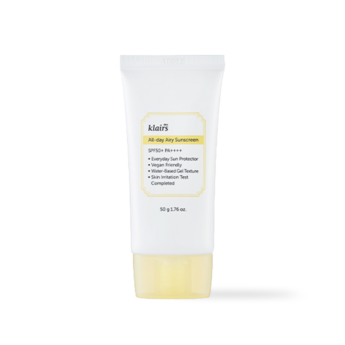Dear Klairs All-day Airy Sunscreen 50ml — product photo