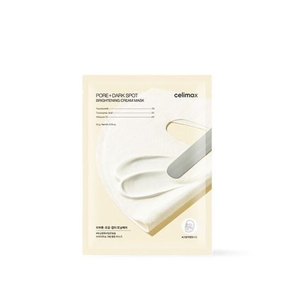 Celimax Pore+Dark Spot Brightening Cream Mask 1ea — Korean skincare product