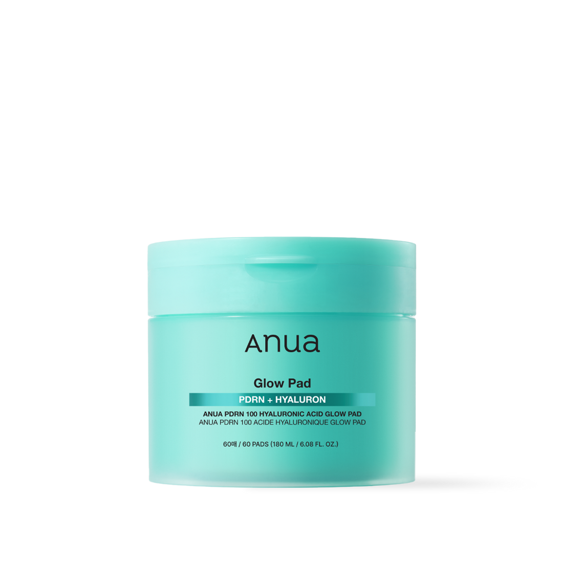 anua PDRN 100 Hyaluronic Acid Glow Pad 180ml 60ea