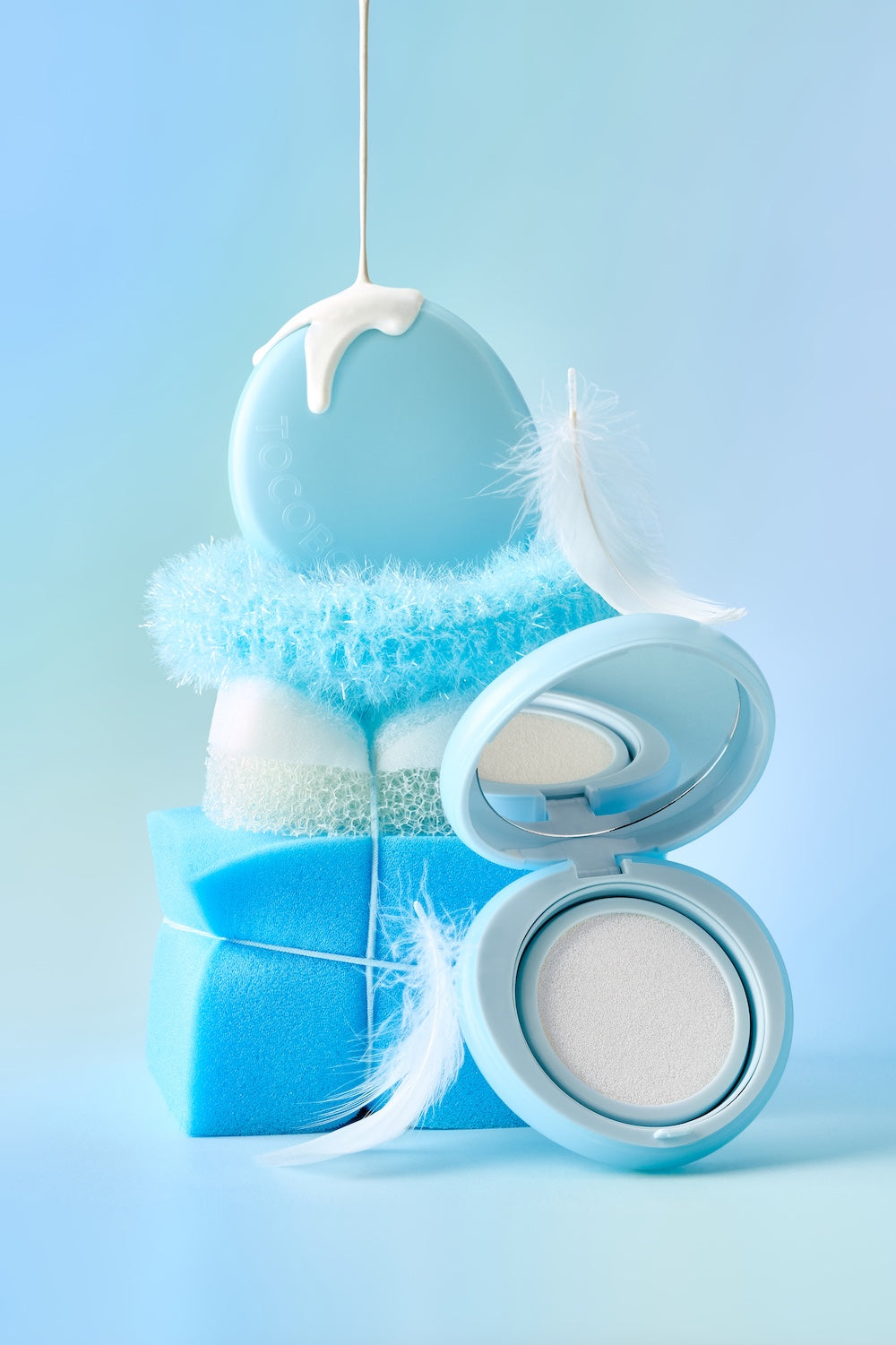 TOCOBO Blur Finish Sun Cushion 00 PURE 13g - official product image 4