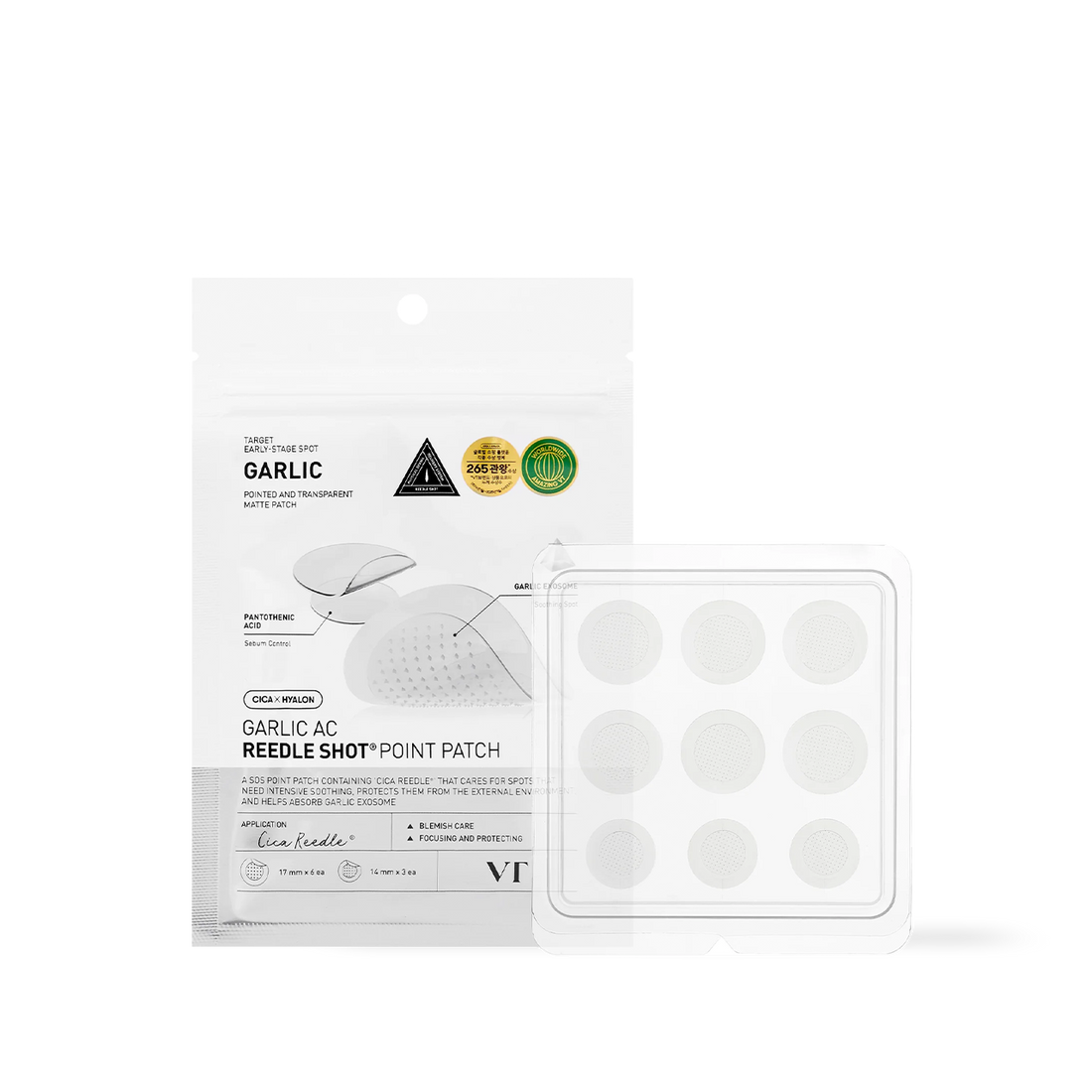 VT Cosmetics Garlic AC Reedle Shot Point Patch - main product image