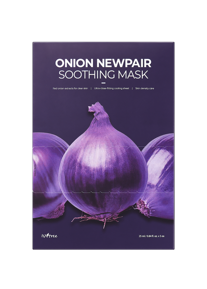 Isntree Onion Newpair Soothing Mask 25g*5ea — Skin Care Masks &amp; Peels product image 304