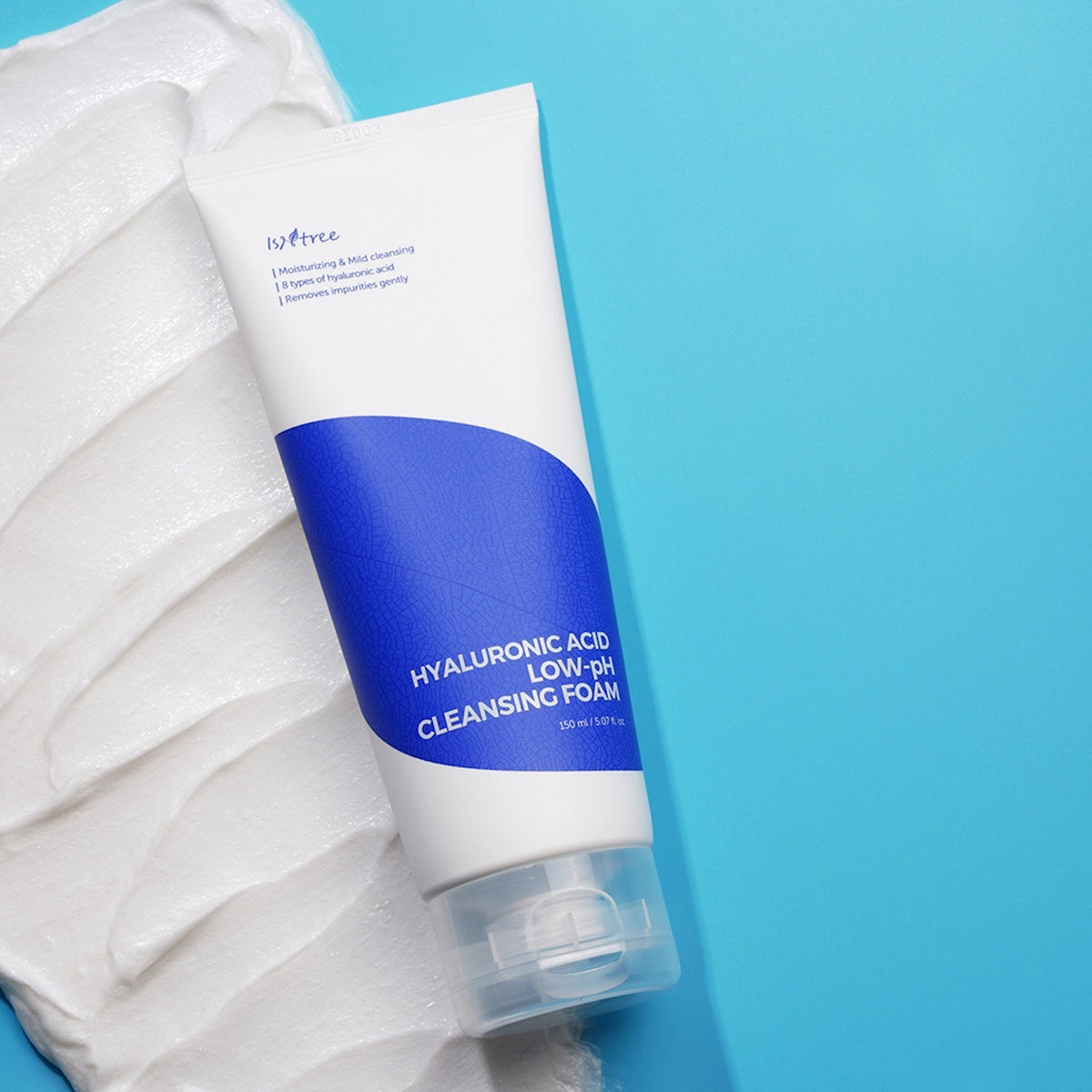 Isntree Hyaluronic Acid Low-pH Cleansing Foam 150ml — Facial Cleansers product image 37
