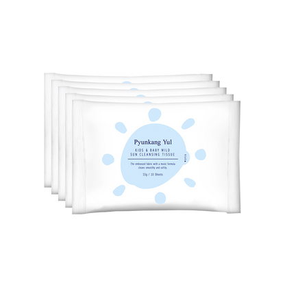 Pyunkang Yul Kids &amp; Baby Mild Sun Cleansing Tissue 10ea*5 official product gallery image 5