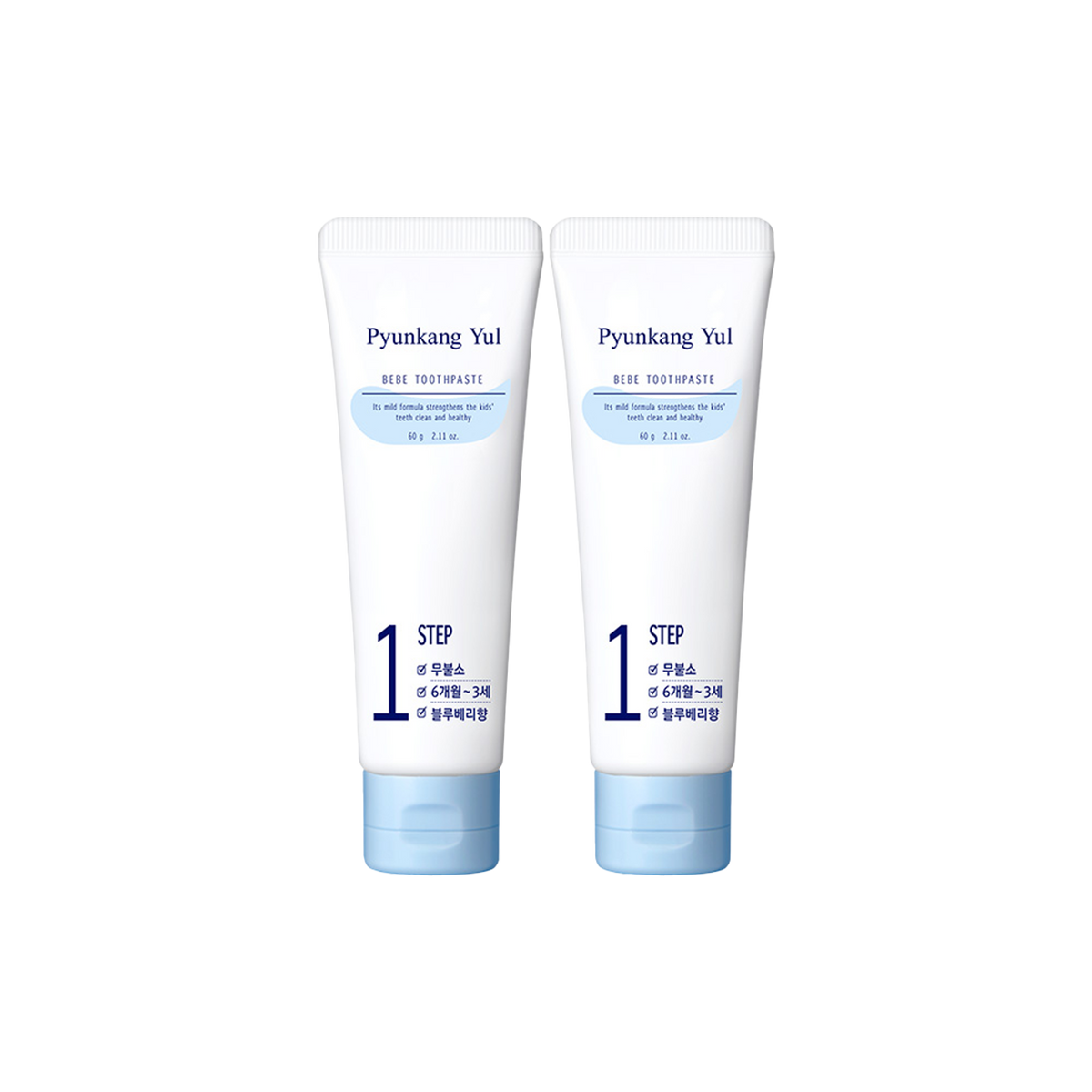 Pyunkang Yul Bebe Toothpaste (Blueberry) 60g*2 official product image