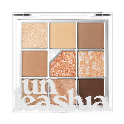 UNLEASHIA Glitterpedia Eye Palette No.1 All of Glitter 6.2g - official product image 6