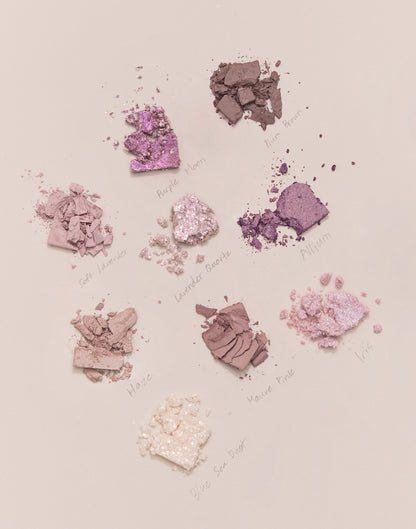 UNLEASHIA Glitterpedia Eye Palette No.4 All of Lavender Fog 7.5g - official product image 5