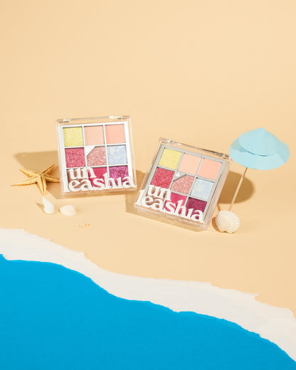 UNLEASHIA Glitterpedia Eye Palette No.7 All of Peach Ade 6.9g_MX - official product image 9