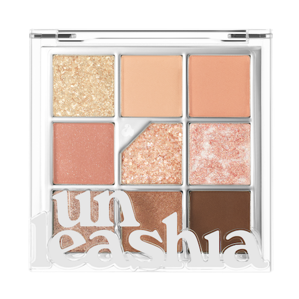 UNLEASHIA Glitterpedia Eye Palette No.3 All of Coralpink 6.6g - main product image