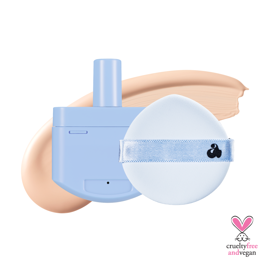 UNLEASHIA Babe Skin Baby Blue Cushion Re-Feel 21N Fluffy 15g - official product image 9