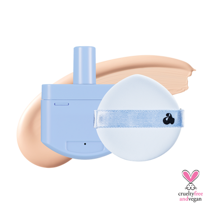 UNLEASHIA Babe Skin Baby Blue Cushion Re-Feel 21N Fluffy 15g - official product image 9