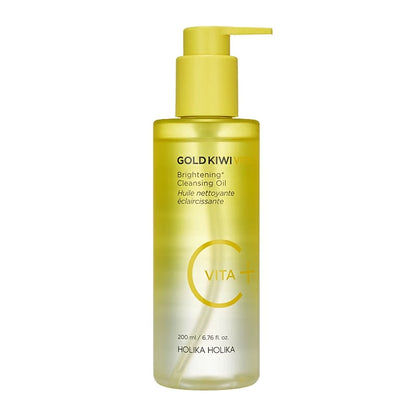 Holika Holika Gold Kiwi Vita C Plus Brightening Cleansing Oil 200ml – official product image 2