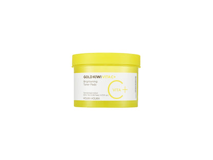 Holika Holika Gold Kiwi Vita C Plus Brightening Toner Pad 80pcs – official product image 1