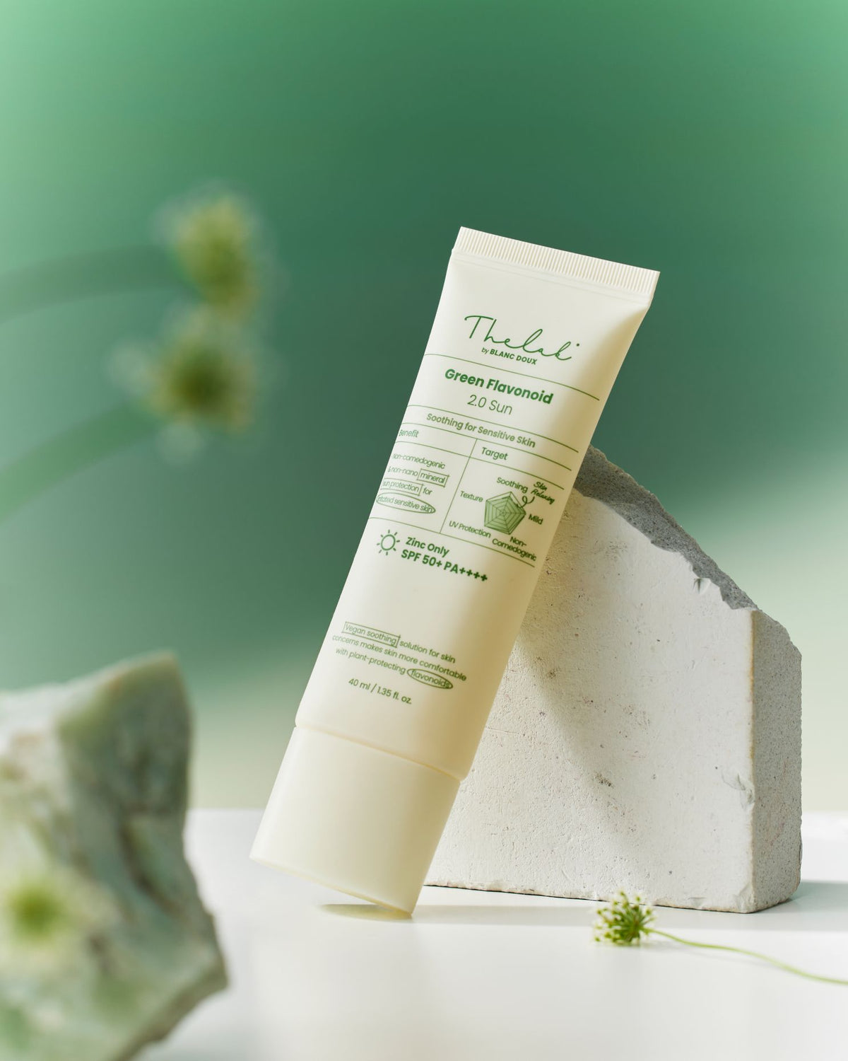 THE LAB by blanc doux Green Flavonoid 2.0 Sun 40ml — official product image 6