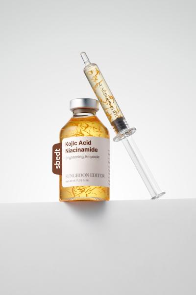 SUNGBOON EDITOR Kojic Acid Niacinamide Brightening Ampoule 40ml — official product image 1