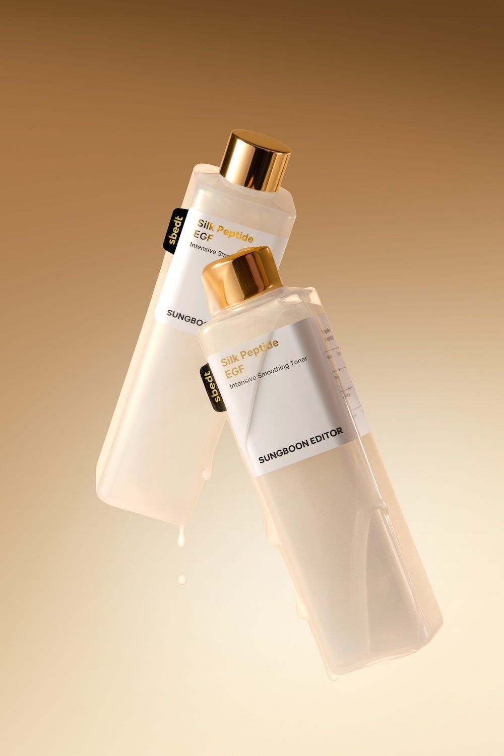 SUNGBOON EDITOR Silk Peptide EGF Intensive Smoothing Toner 300ml — official product image 5
