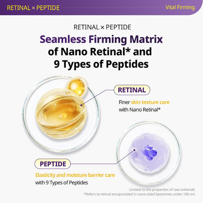 VT Cosmetics Retinal Peptide Hyaluronic Capsule Cream 50ml - official product image 4
