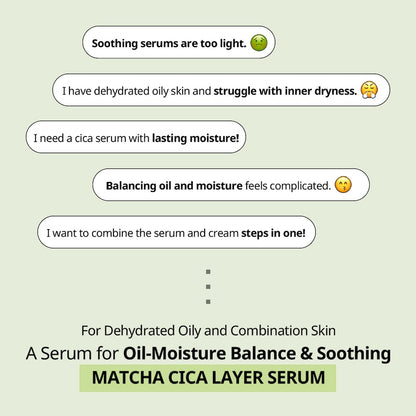 VT Cosmetics Matcha CIca Layer Serum 30ml - official product image 3