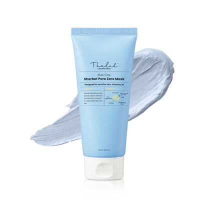 THE LAB by blanc doux BlueClay Sherbet Pore Zero Mask 120ml — official product image 2
