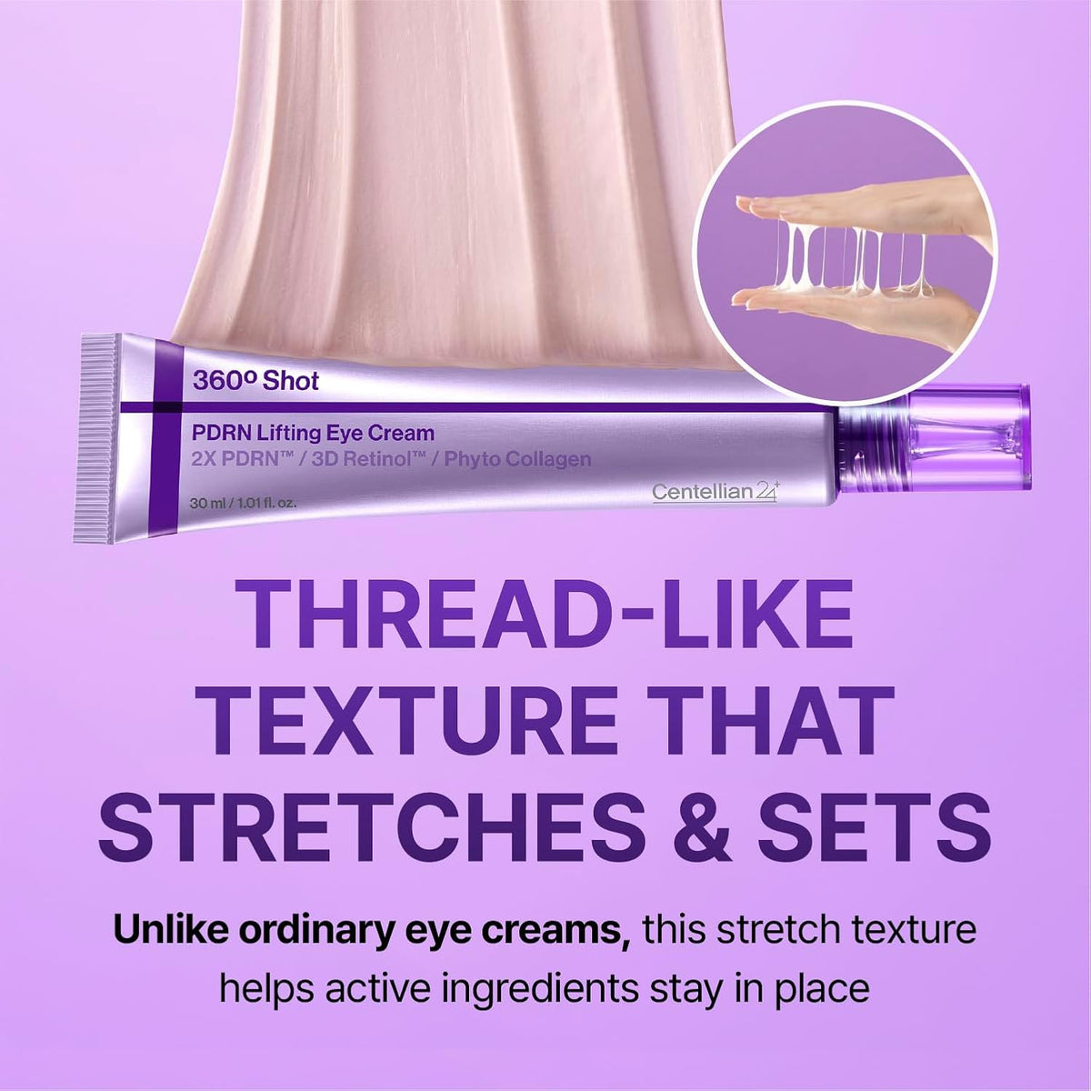 Centellian24 360º Shot PDRN Lifting Eye Cream 30ml Twin Pack (2 × 30ml); official product image 6