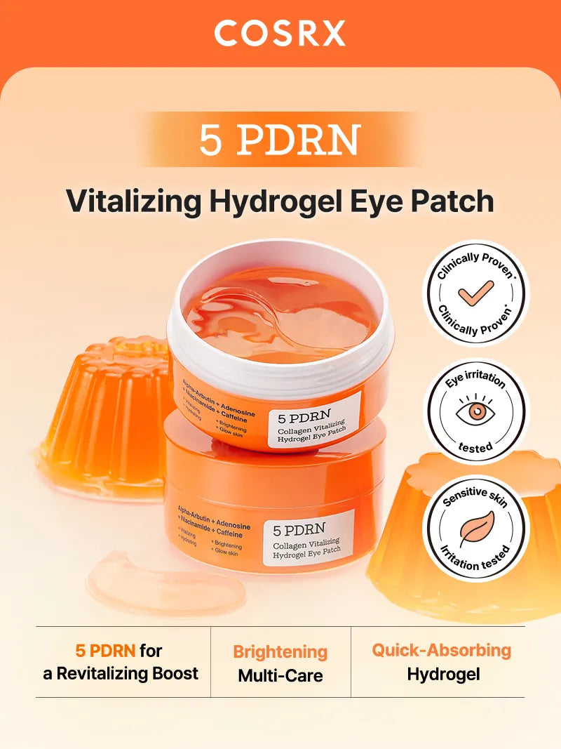 COSRX 5 PDRN Collagen Vitalizing Hydrogel Eye Patch 60ea — product detail image 4