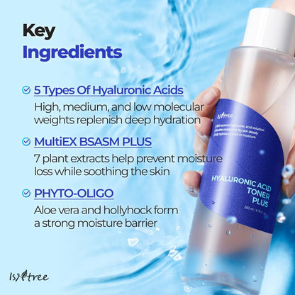 Isntree Hyaluronic Acid Toner Plus 200ml — Toners &amp; Astringents product image 82