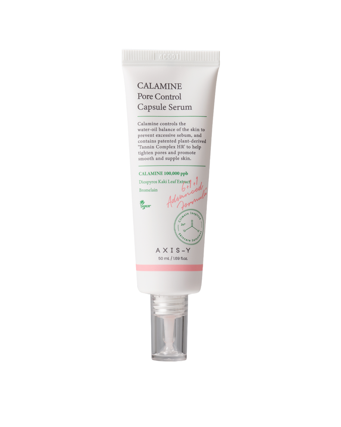 AXIS-Y CALAMINE Pore Control Capsule Serum 50ml product packaging