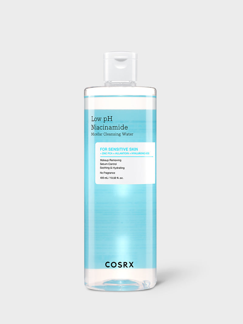 COSRX Low pH Niacinamide Micellar Cleansing Water 400ml — product photo