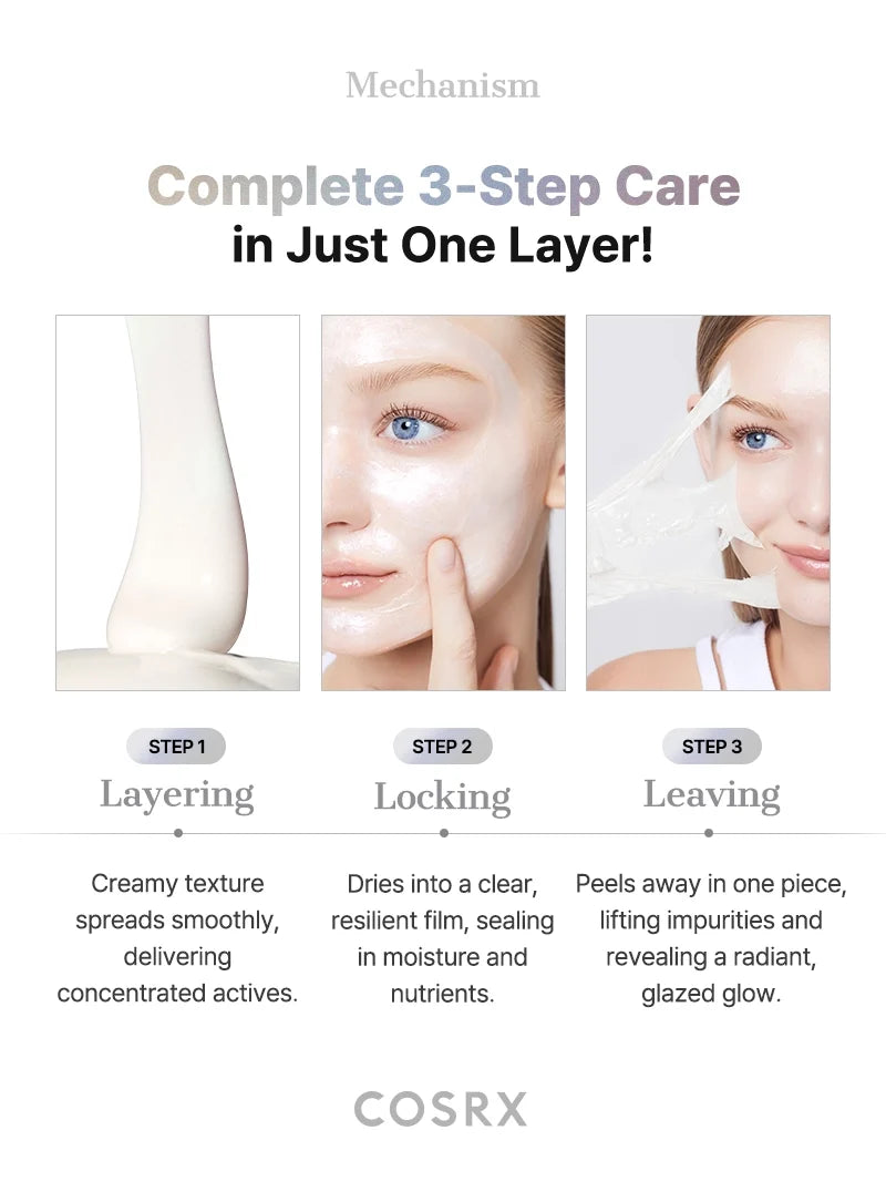COSRX PDRN EXOSOME Skinplaning Glaze Mask 50ml — product detail image 9