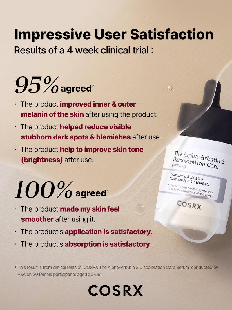 COSRX The Alpha-Arbutin 2 Discoloration Care Serum 50ml — product detail image 4