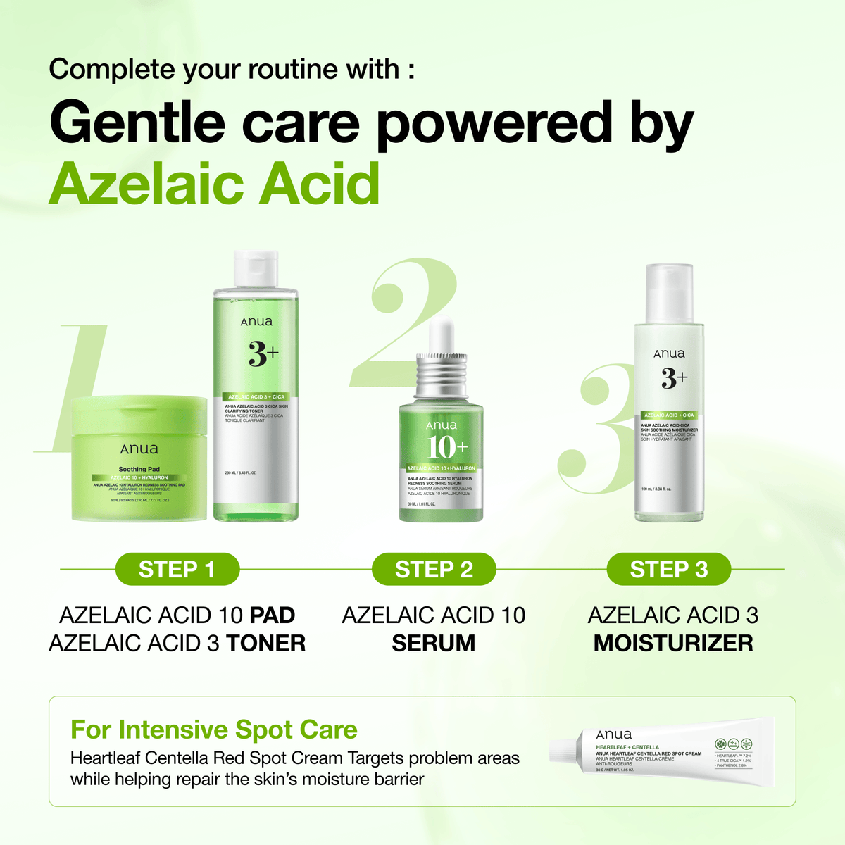Anua AZELAIC HYALURON SOOTHING SERUM 30ML - official ANUA product image 8