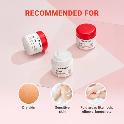 ATOPALM MLE Cream recommended for dry and sensitive skin