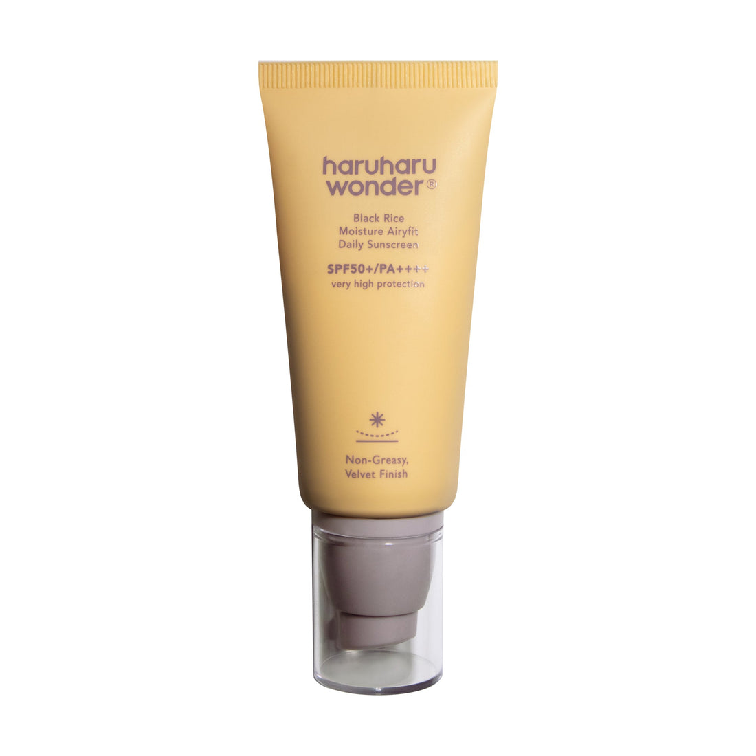 Haruharu Wonder Black Rice Airyfit Sunscreen SPF50+ 50ml — product image 2