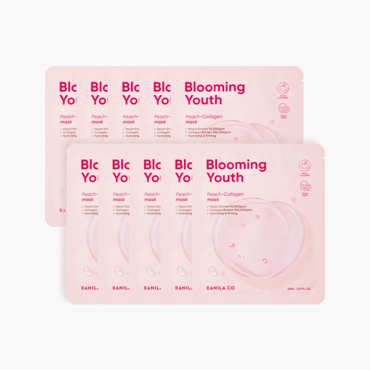 Banila Co Blooming Youth Peach Collagen Mask Sheet 10ea product image 7