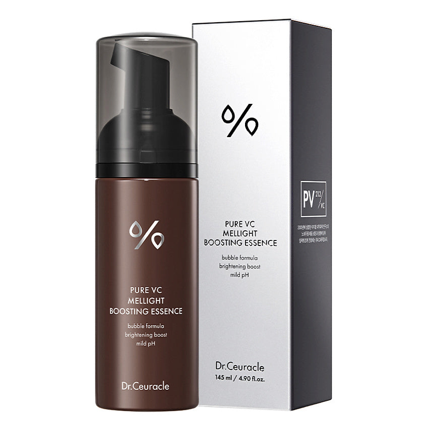 Dr.Ceuracle Pure VC Mellight Boosting Essence 145ml bottle beside its carton