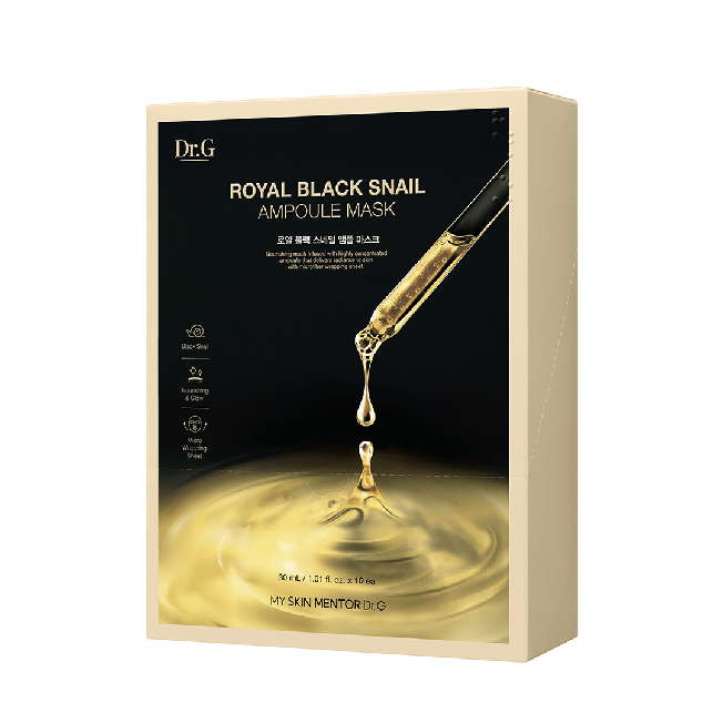Dr.G Royal Black Snail Cream Mask 1ea 16g product image packshot