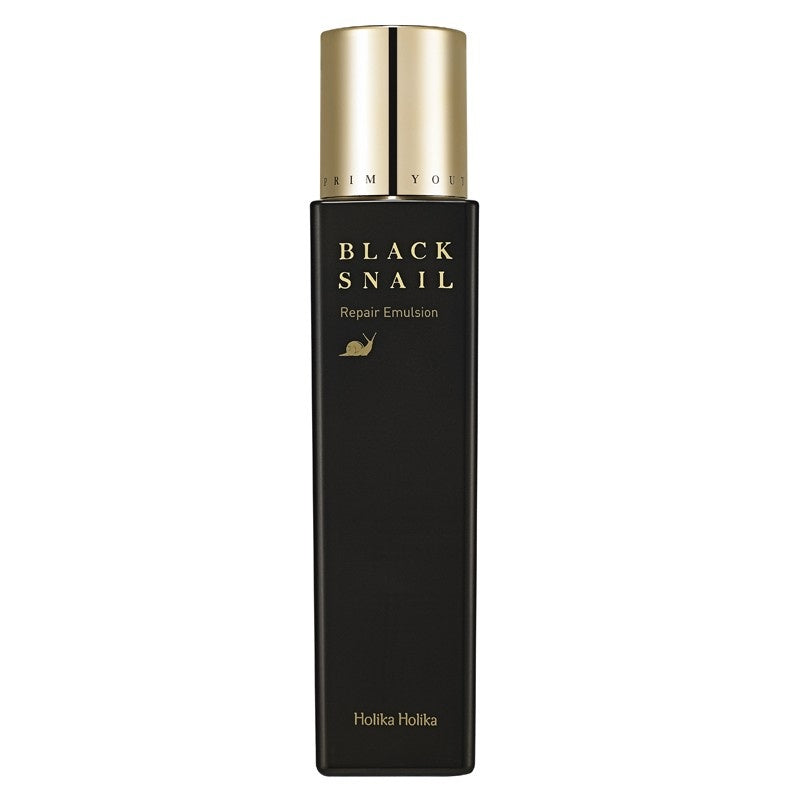 Holika Holika Prime Youth Black Snail Repair Emulsion 160ml – official product image 2