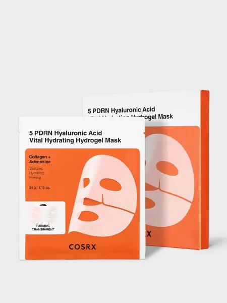 COSRX 5 PDRN Hyaluronic Acid Vital Hydrating Hydrogel Mask 3ea — product detail image 2
