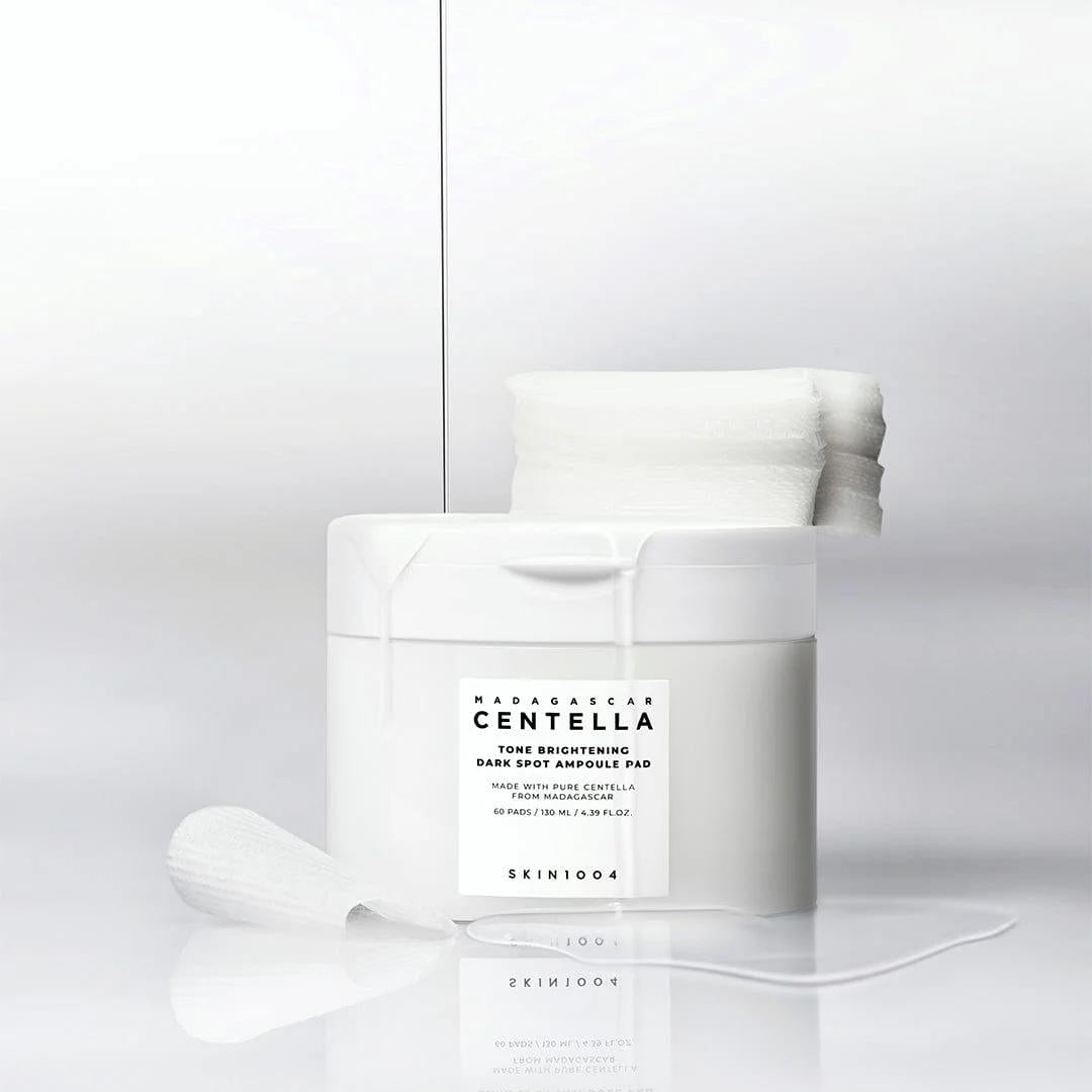 SKIN1004 Madagascar Centella Tone Brightening Dark Spot Ampoule Pad 60pads — official product image 2
