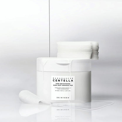 SKIN1004 Madagascar Centella Tone Brightening Dark Spot Ampoule Pad 60pads — official product image 2