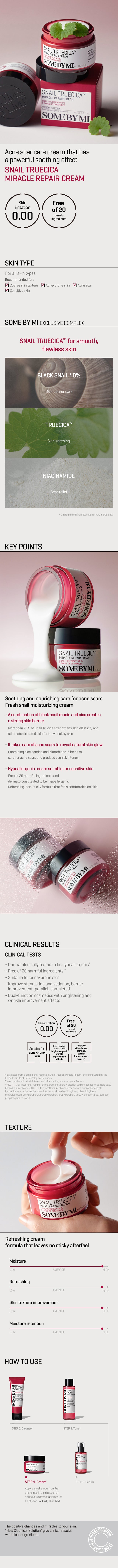 SOME BY MI SNAIL TRUECICA MIRACLE REPAIR CREAM MOISTURIZER 60g — official product image 7